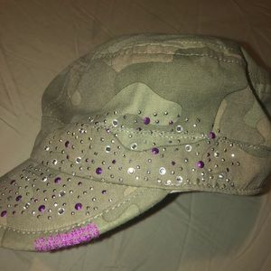 Justice Army Green Camo Hat🧢